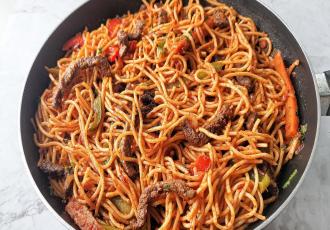 Shredded Beef Pasta