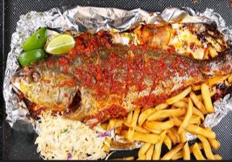 Grilled Croaker Fish